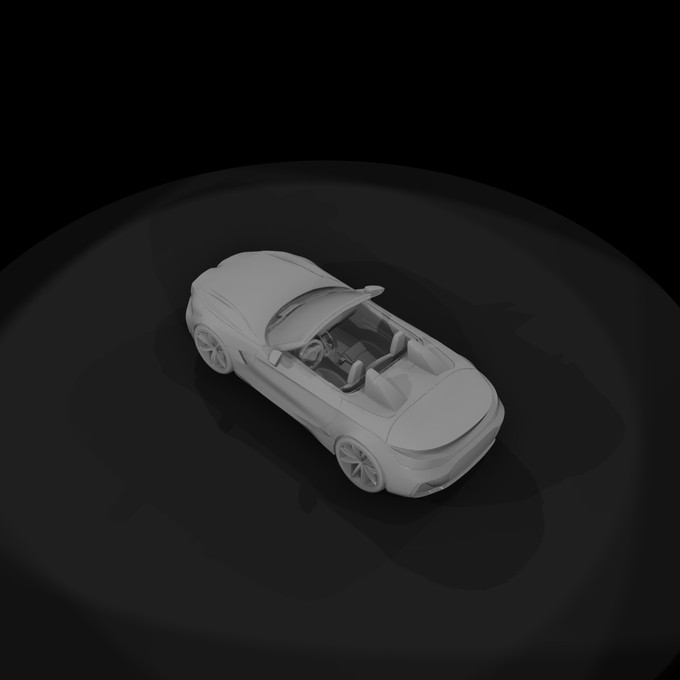 Luxury Convertible Sports Car