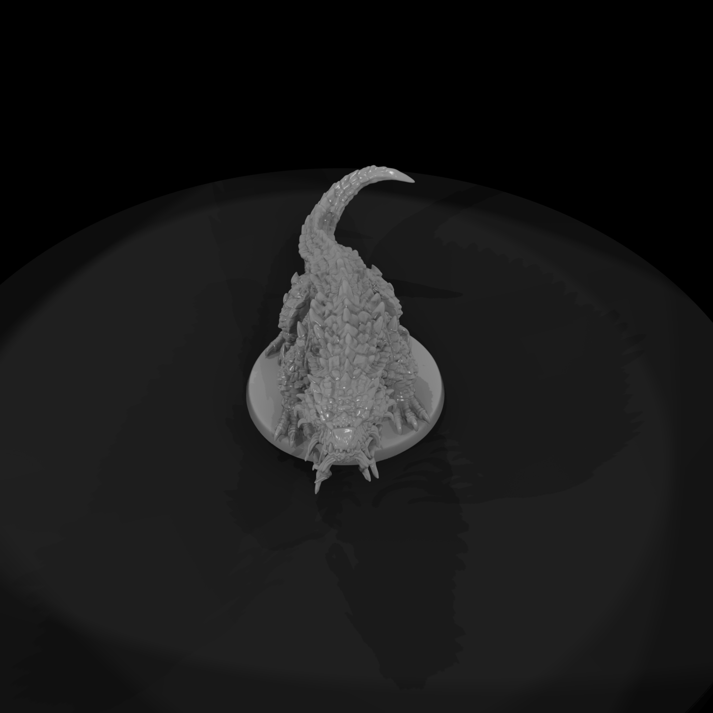 Creature Root Fang Lizard Beast