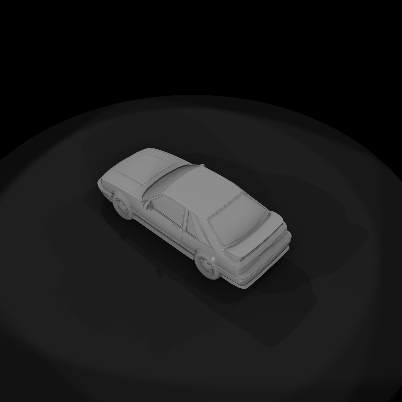 Fox-Body Coupe Car Shell