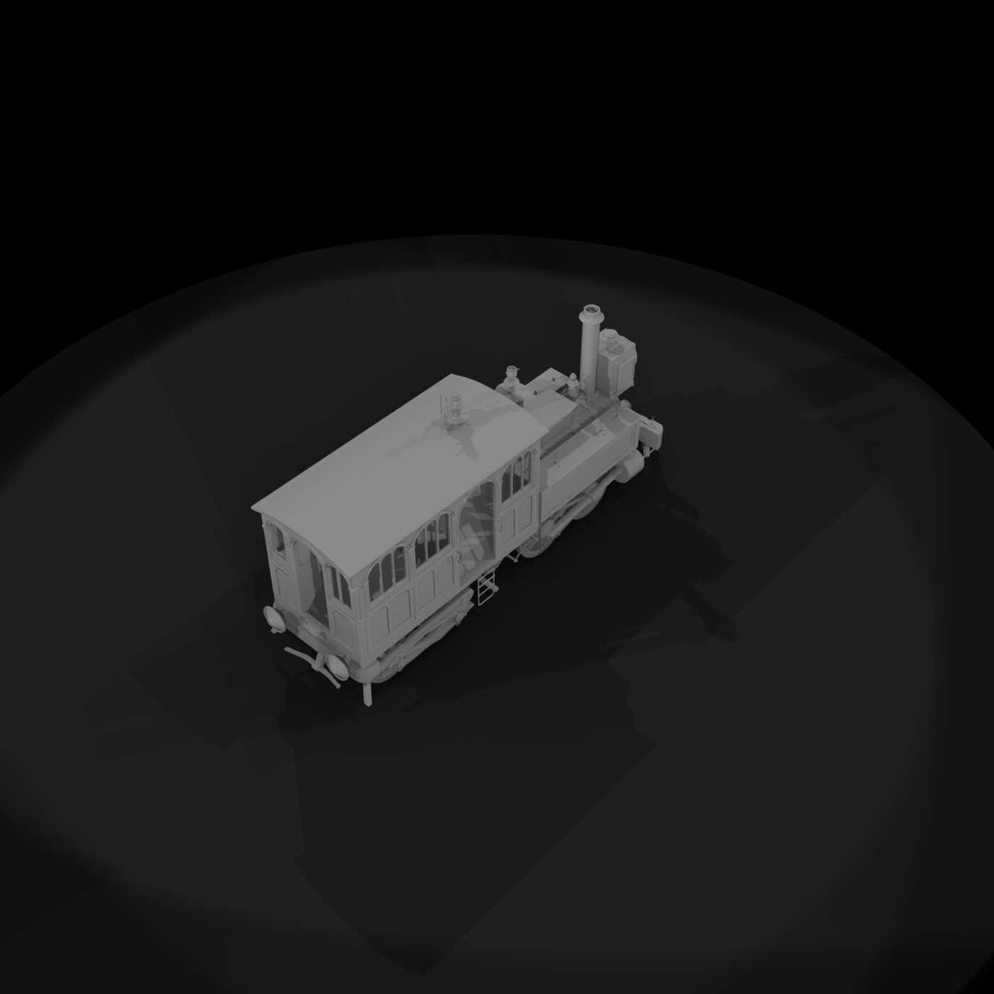 Vintage Steam Locomotive
