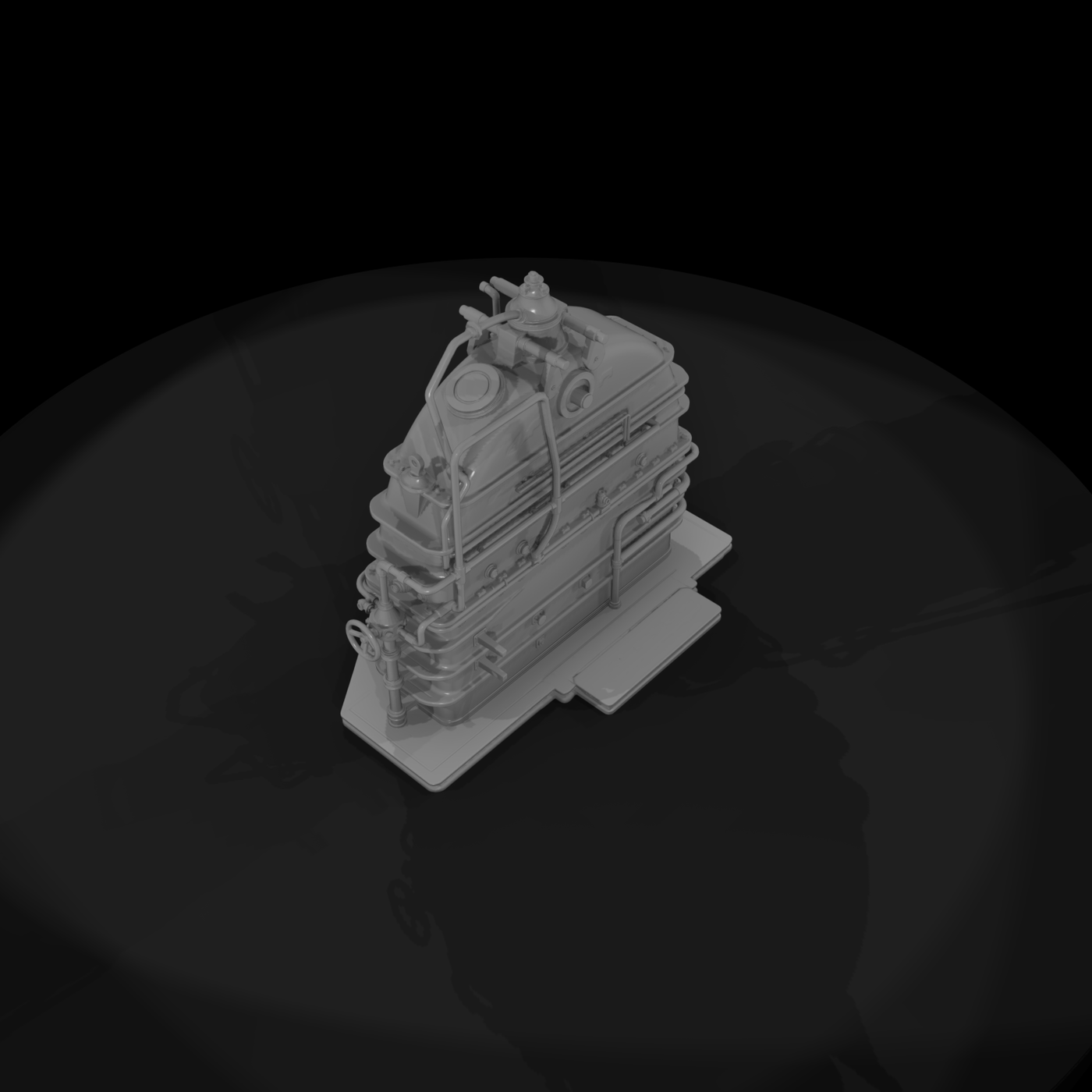 Riveted Steam Boiler — Industrial