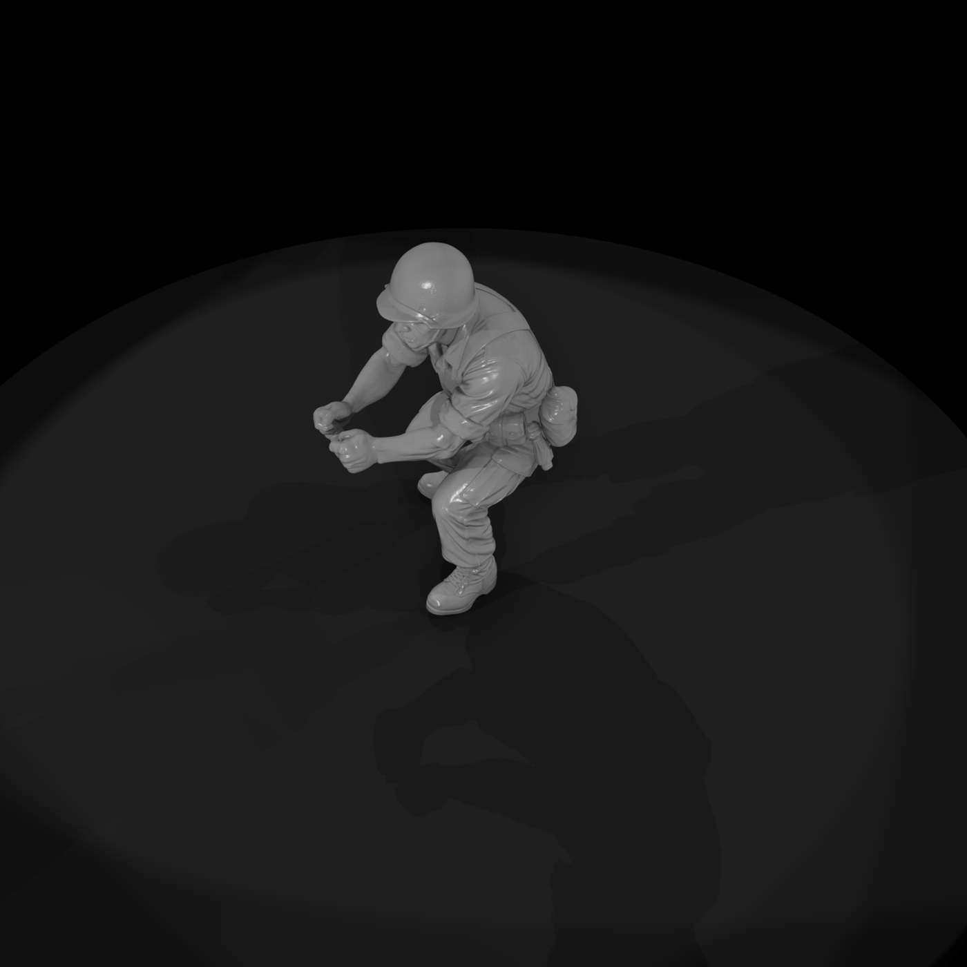 Vn Army 088 Vietnam U S Army Artillery Crewman Fig