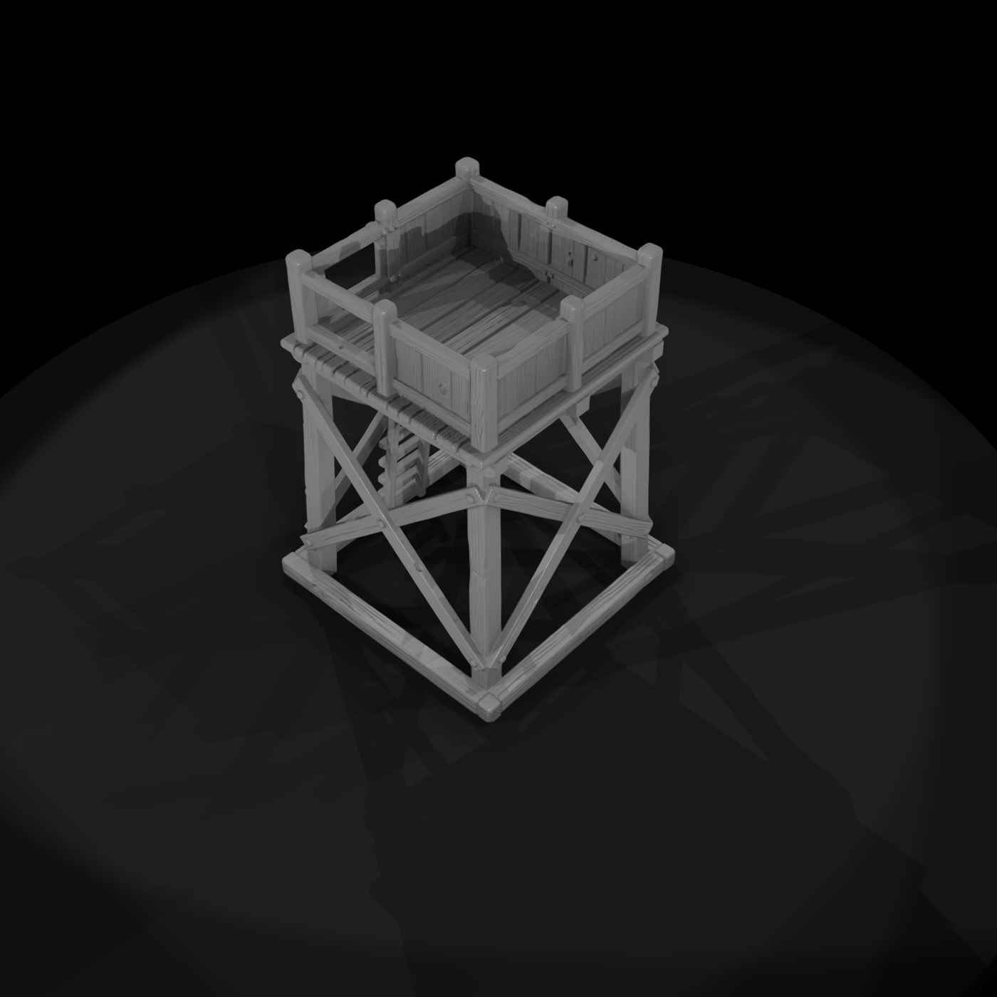 Mil 018 Civil War Picket Observation Post