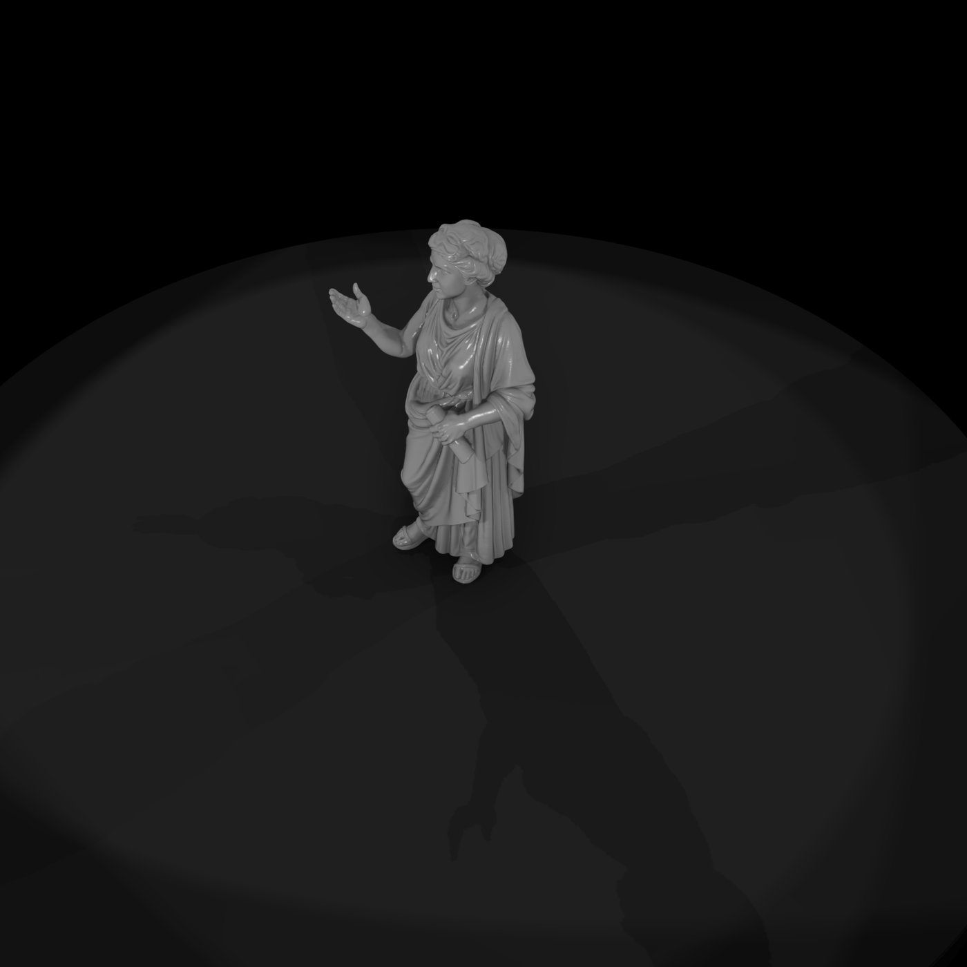 Hist 0020 Historical Aspasia Miniature Figure
