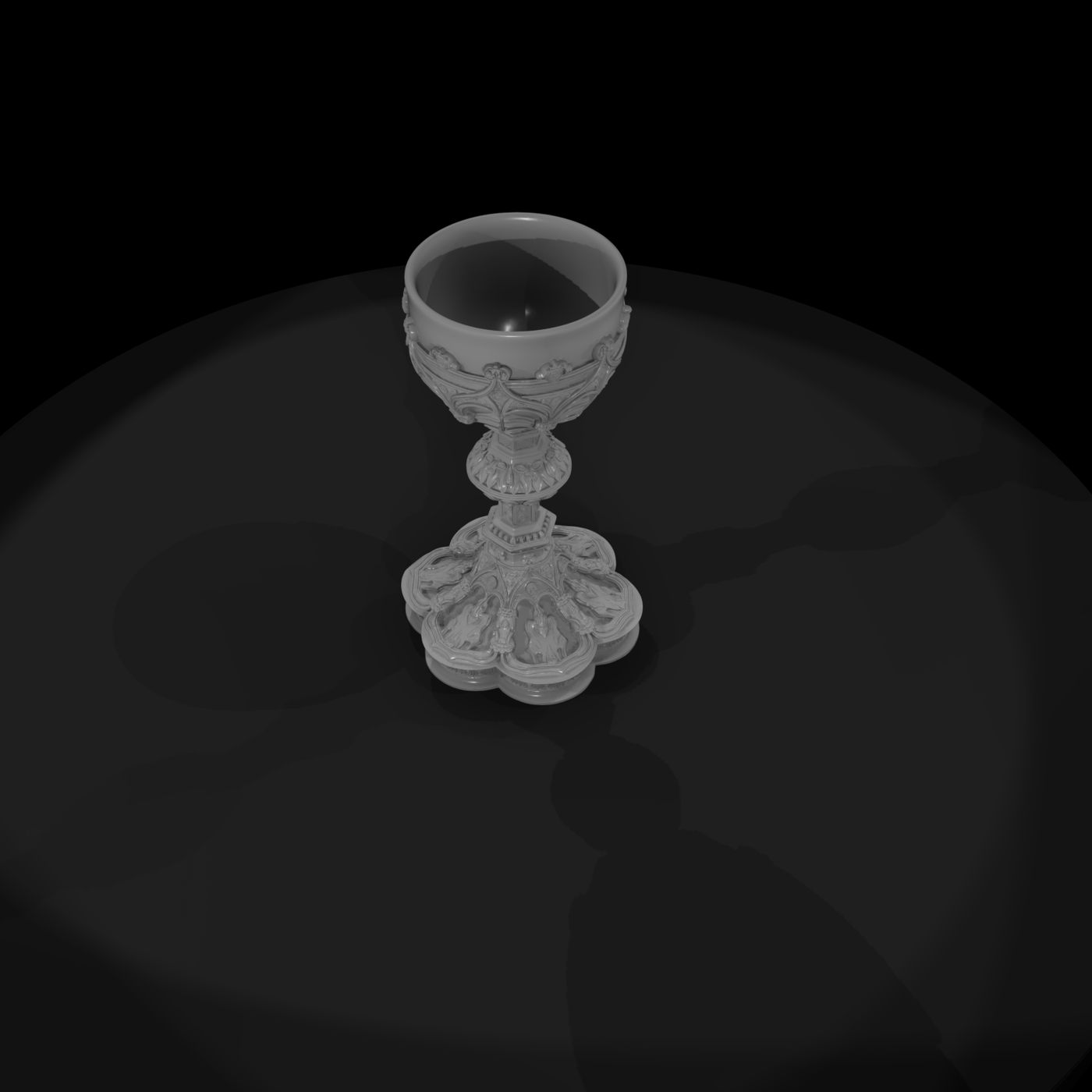 Ornate Gothic Chalice — & Displays