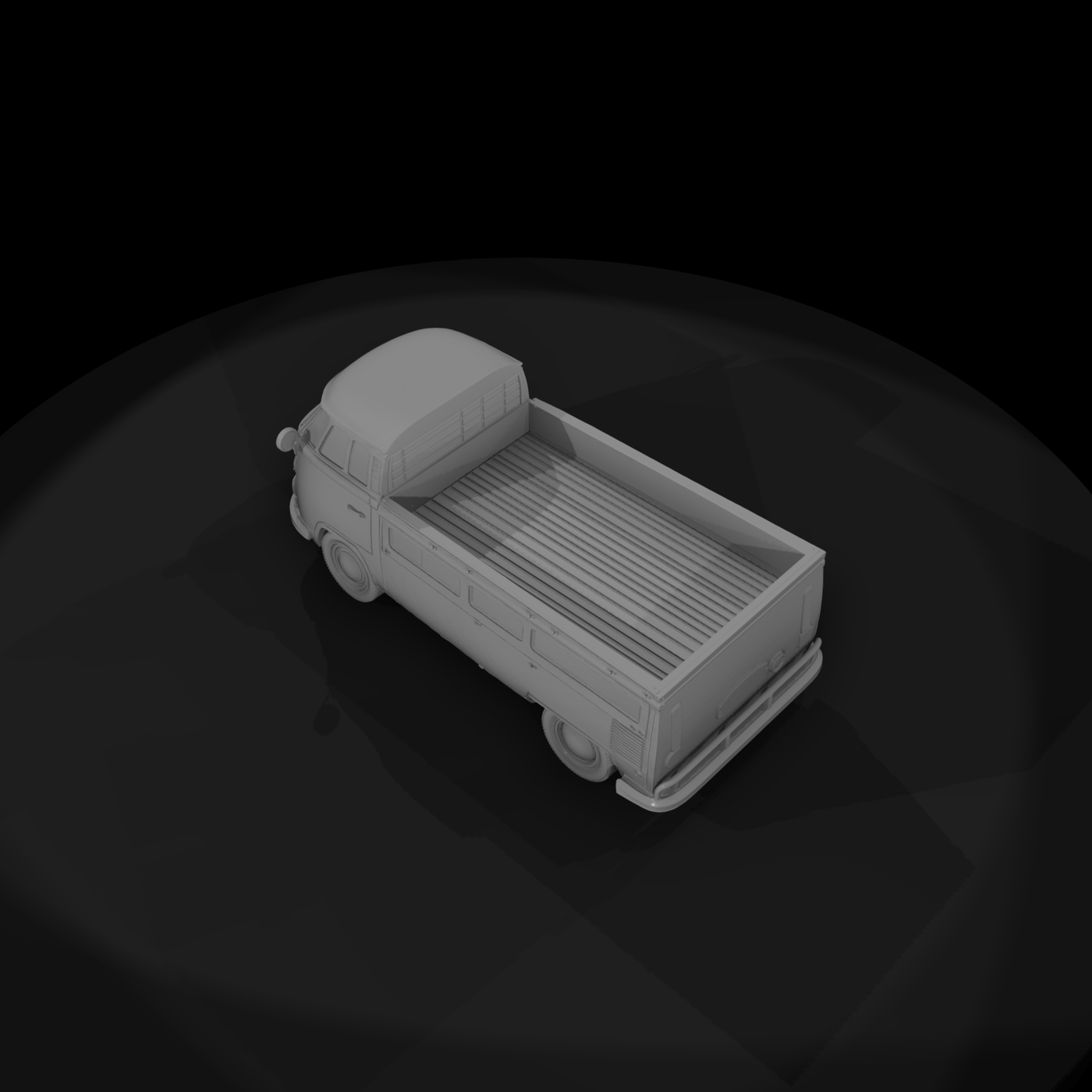 Volkswagen T1 Pickup Truck & Train Layouts