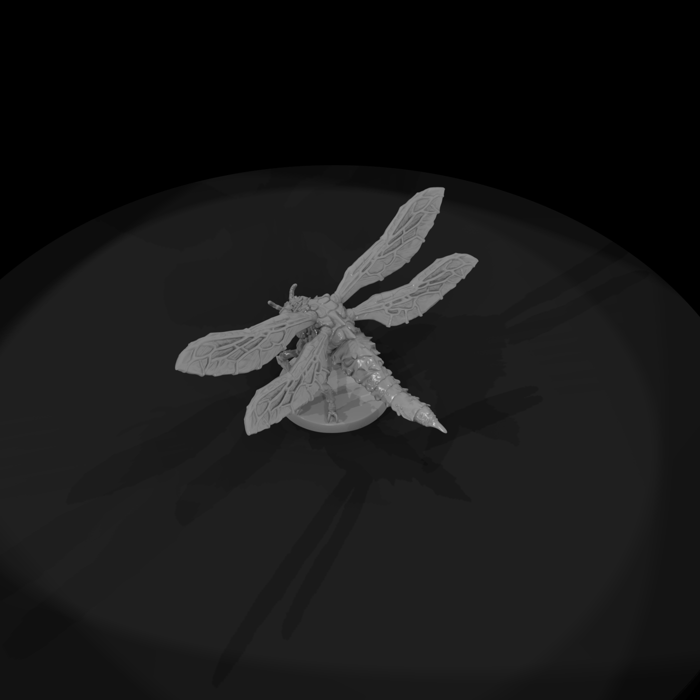 Creature Crystal Wing Dragonfly Beast