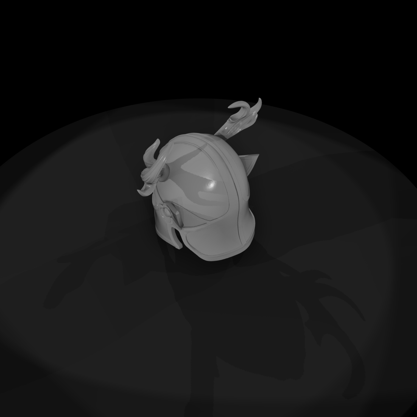 Elven Antler Warrior Helmet — Fantasy