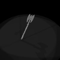 gothic-double-bladed-skull-battle-axe-diorama-prop-320909 — thumbnail 7
