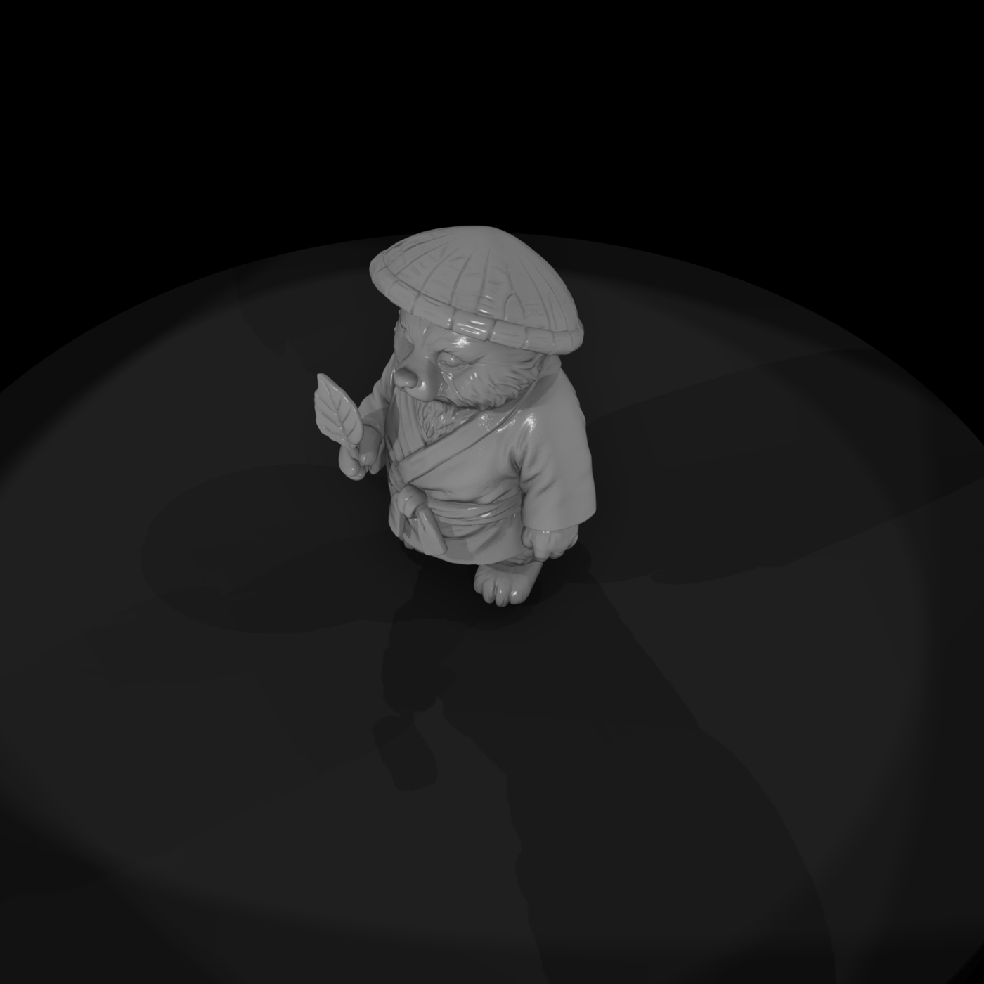 Myth 0457 Mythology Tanuki Miniature Figure
