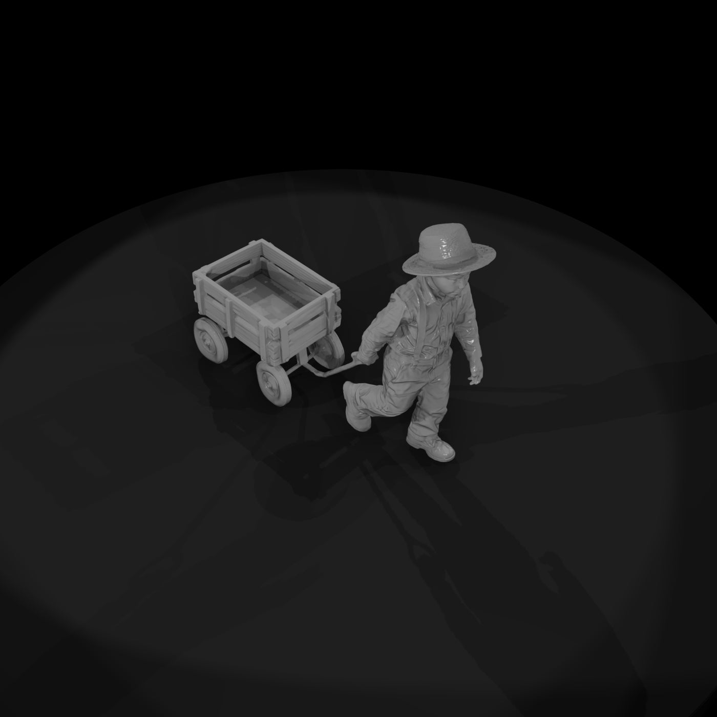 amish-wooden-wagon-3d-model
