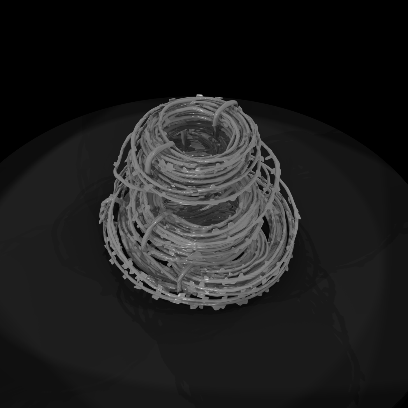 Mil 278 Modern Desert Razor Wire Rolls