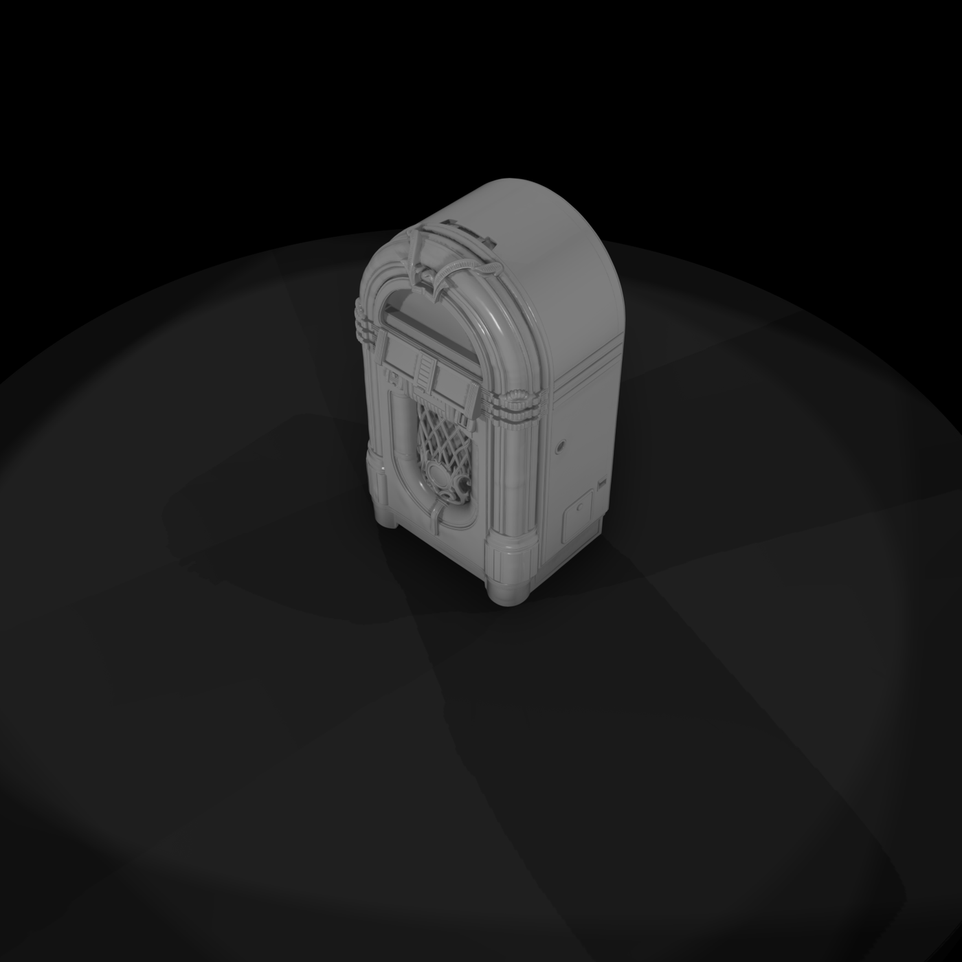 Retro Illuminated Jukebox