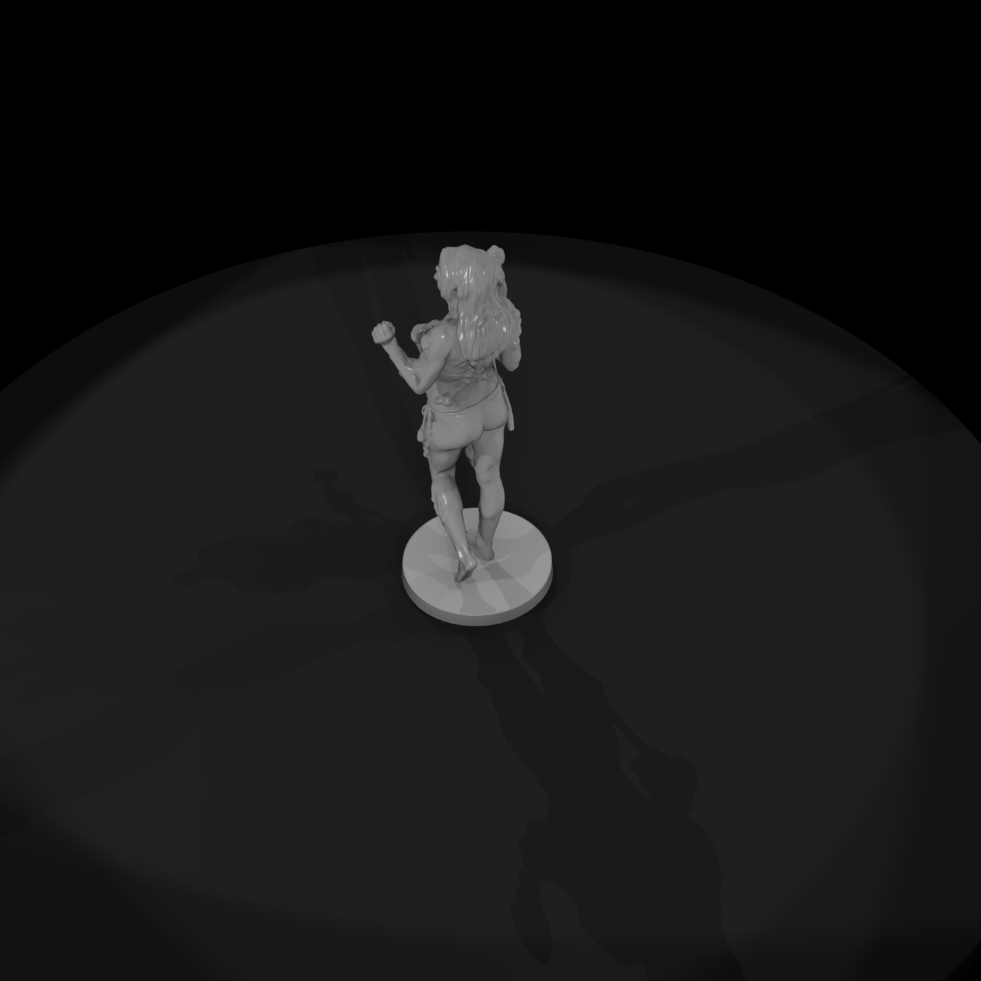 Slime-Covered Zombie Woman