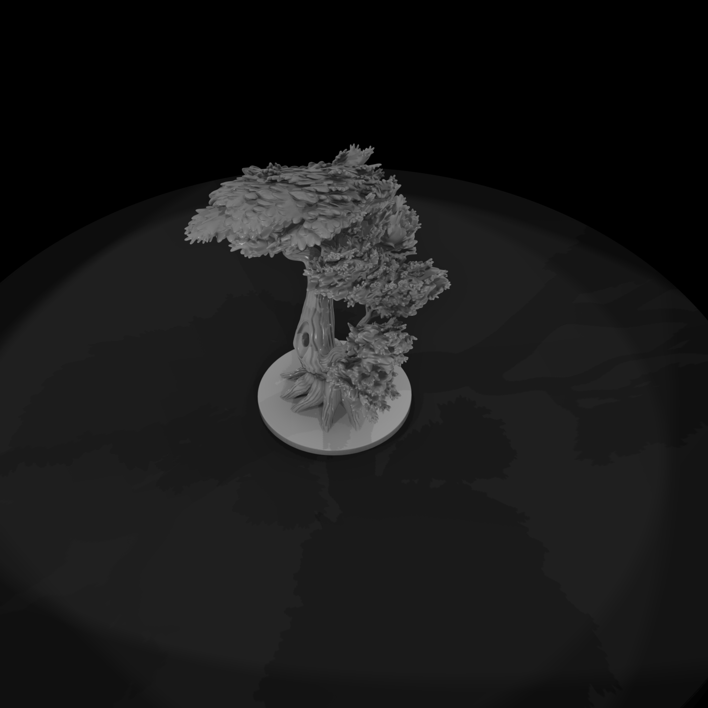 Gnarled Fantasy Tree — Scatter