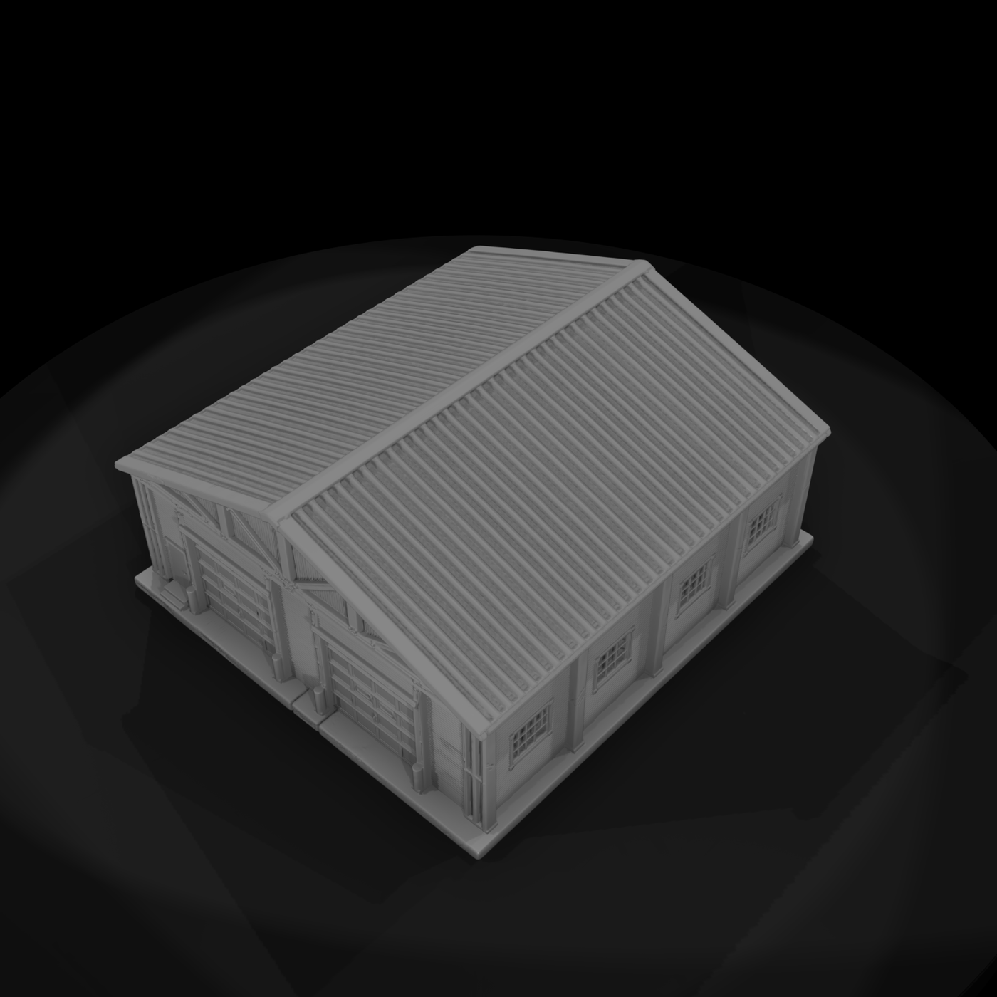 Mil 033 1980S Cold War Butler Steel Warehouse