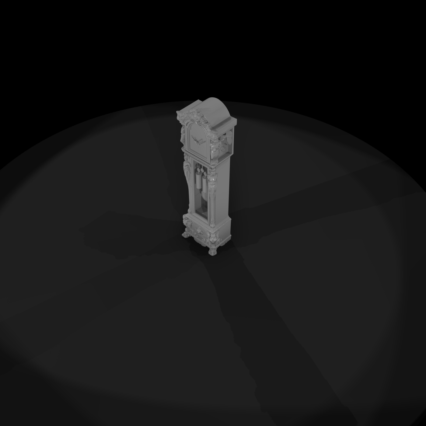 20260612 Ornate Grandfather Clock 975E08E5B8