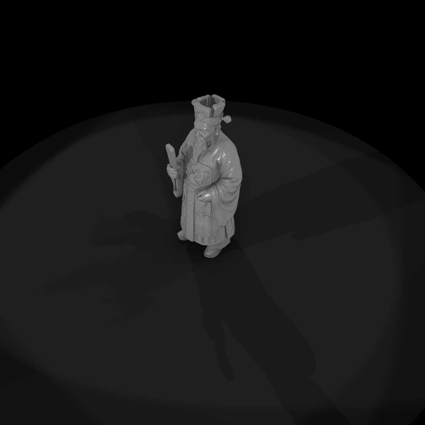 Myth 0447 Mythology Jade Emperor Miniature Figure