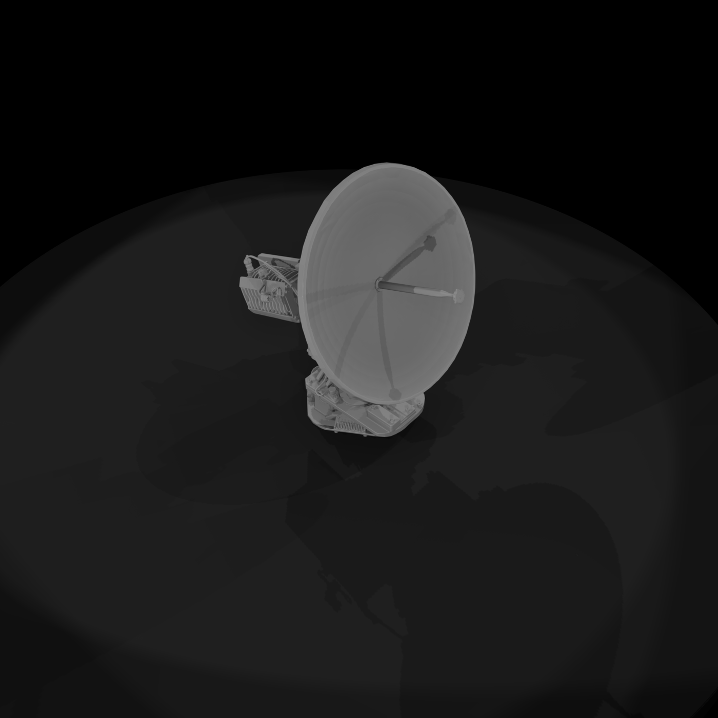 Parabolic Satellite Antenna
