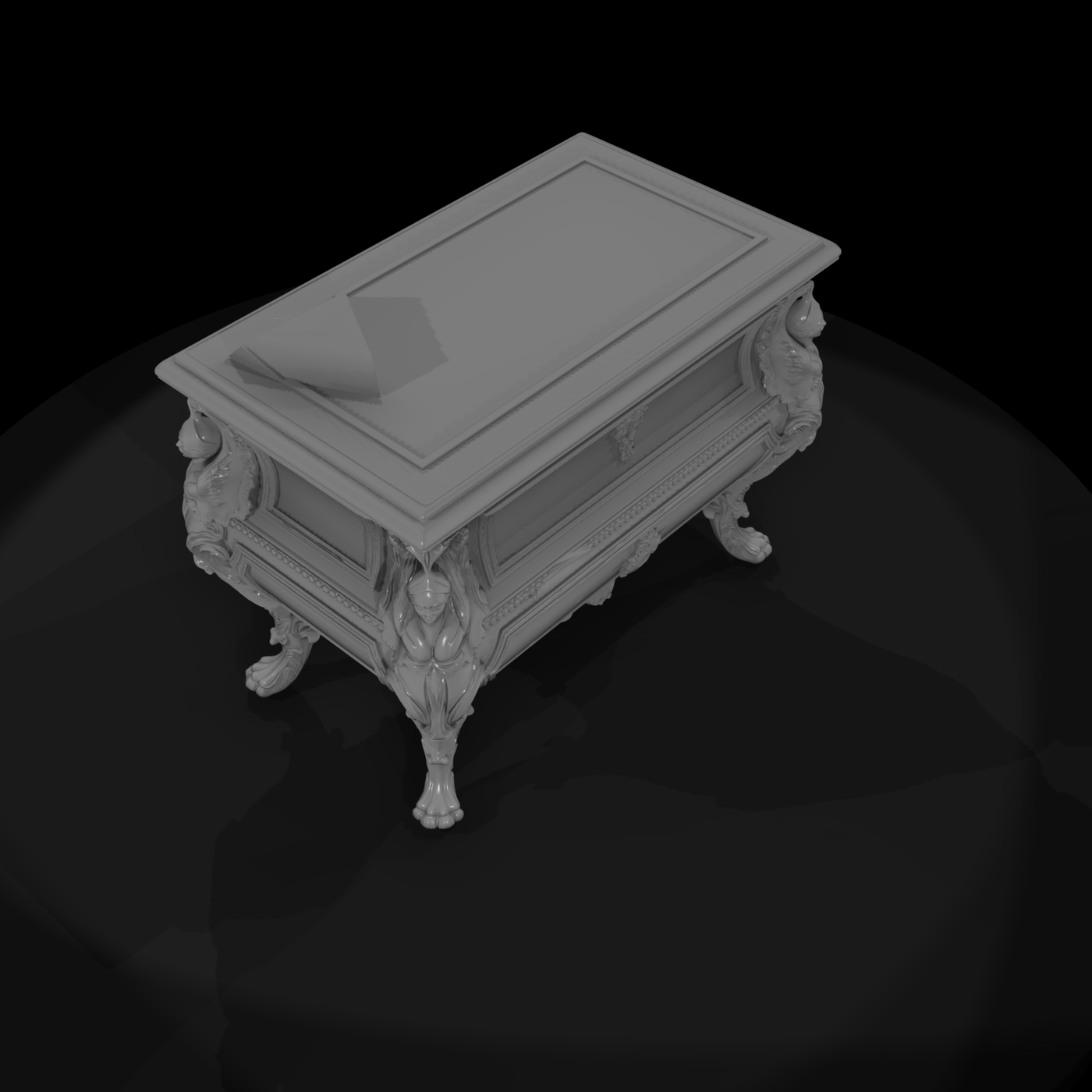 Rococo Ornate Commode