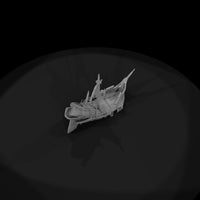 stylized-beached-pirate-shipwreck-diorama-107411 — thumbnail 7