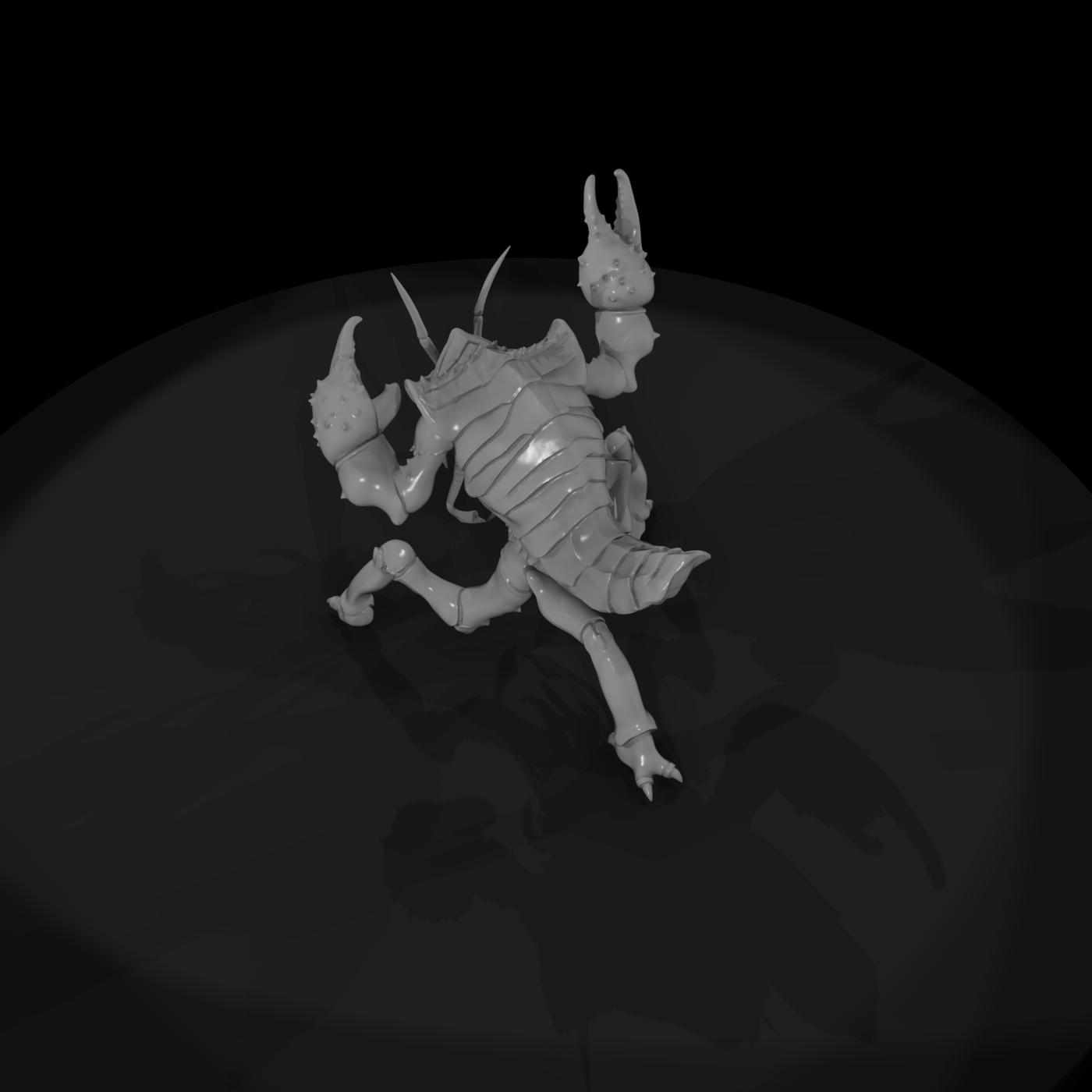 Lovecraftian Crayfish Monster