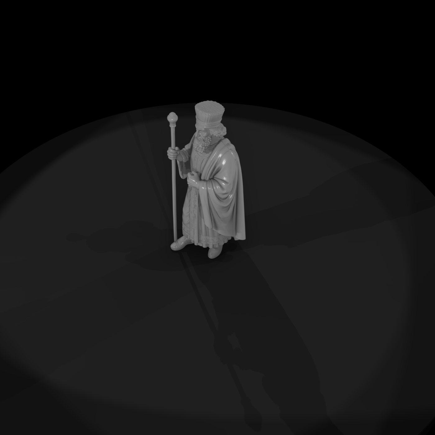 Hist 0013 Historical Xerxes I Miniature Figure