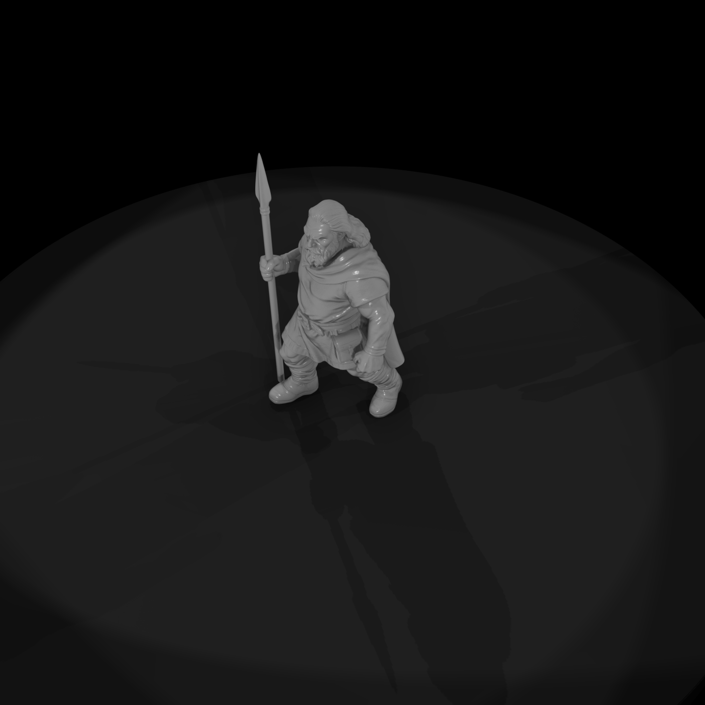 Myth 0407 Mythology Finn Maccool Miniature Figure