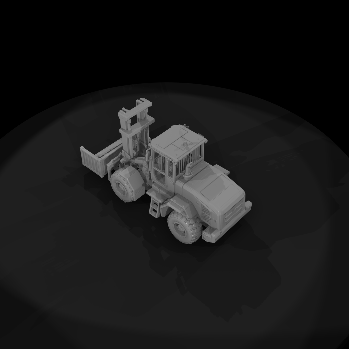 Mil 270 Modern Desert Cargo Forklift