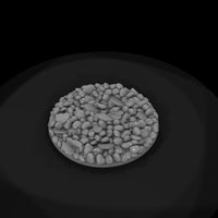 textured_river_pebble_circle_3d_model_8etf2tlm — thumbnail 6