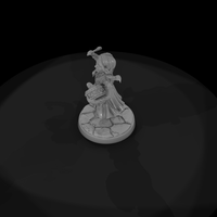Halfling Bard with Tambourine — thumbnail 7
