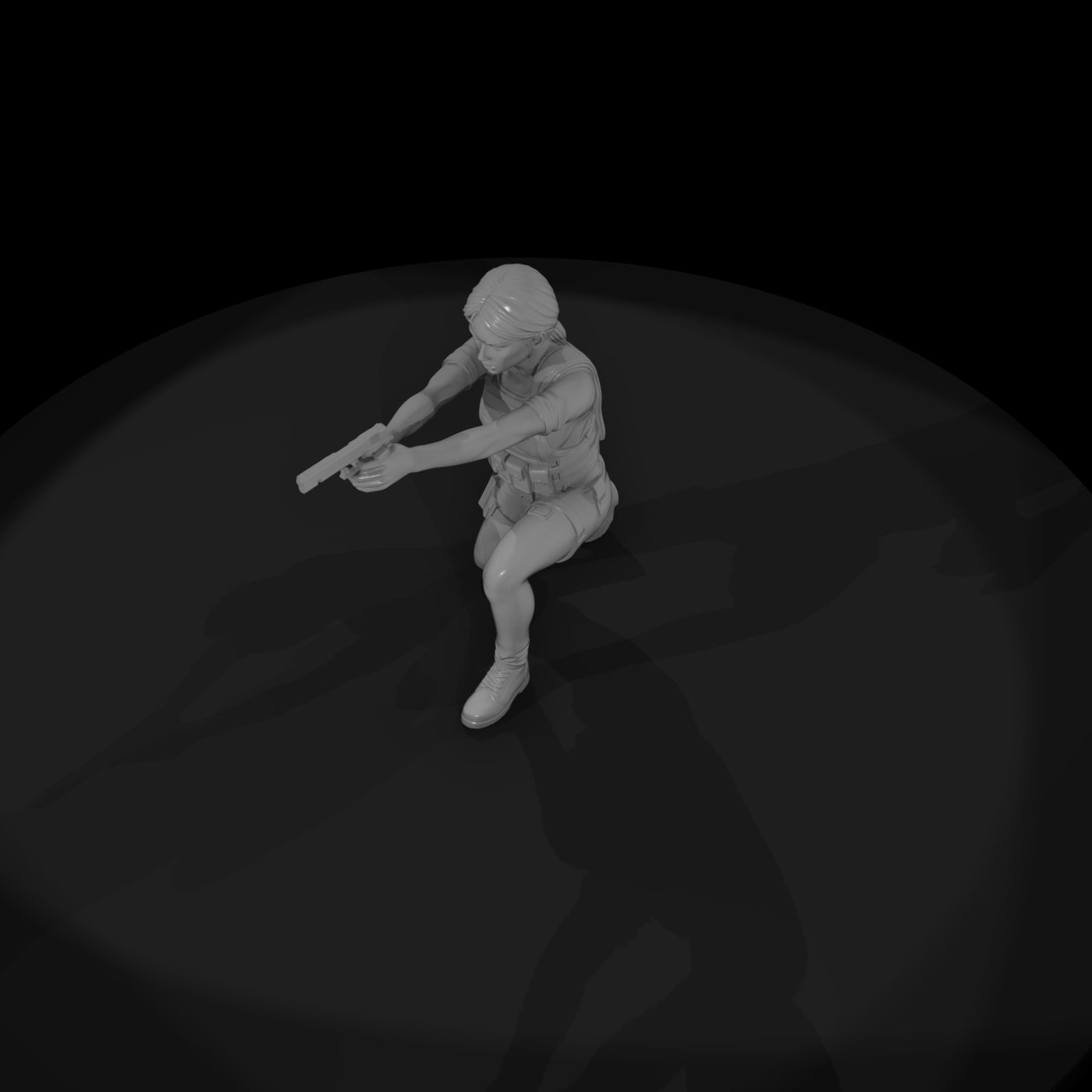 survivor-with-pistol