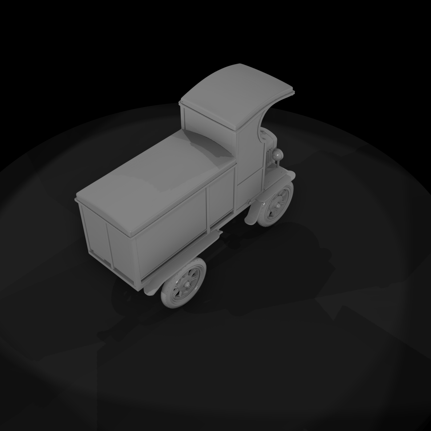 Early 20th Century Delivery Truck