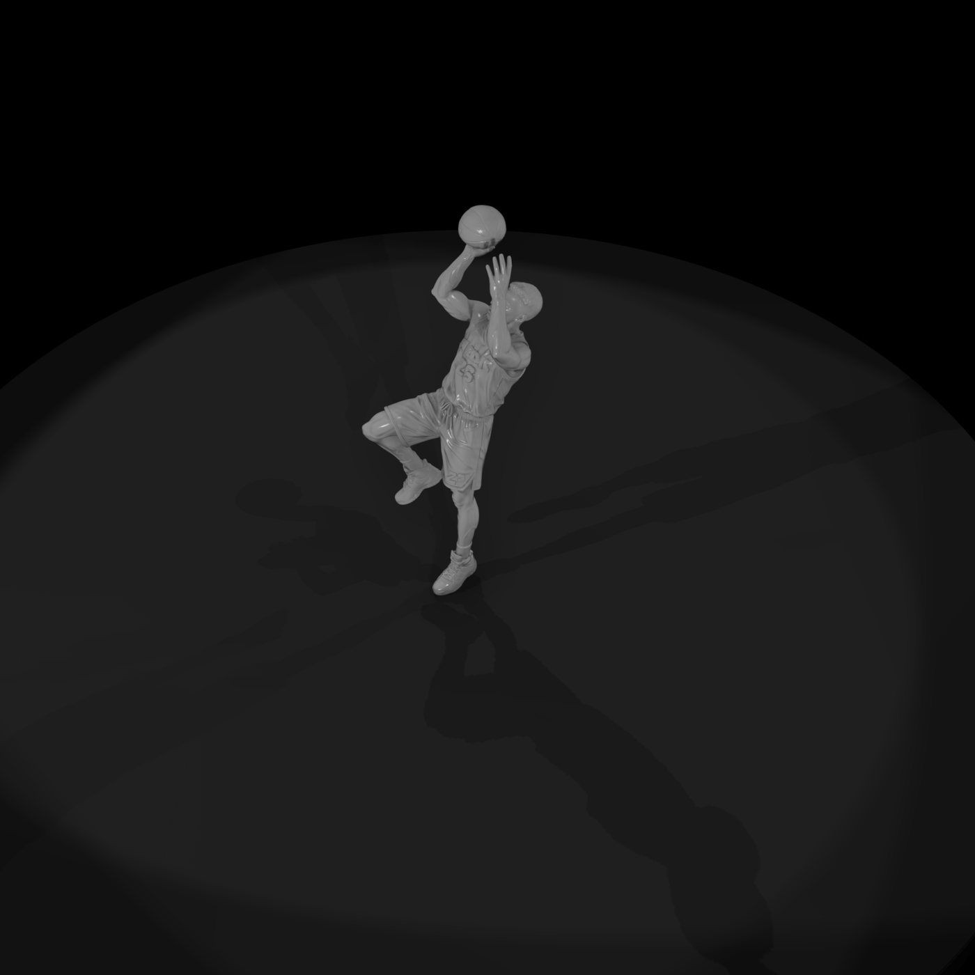 Poparc 0222 Baseline Jump Shooter