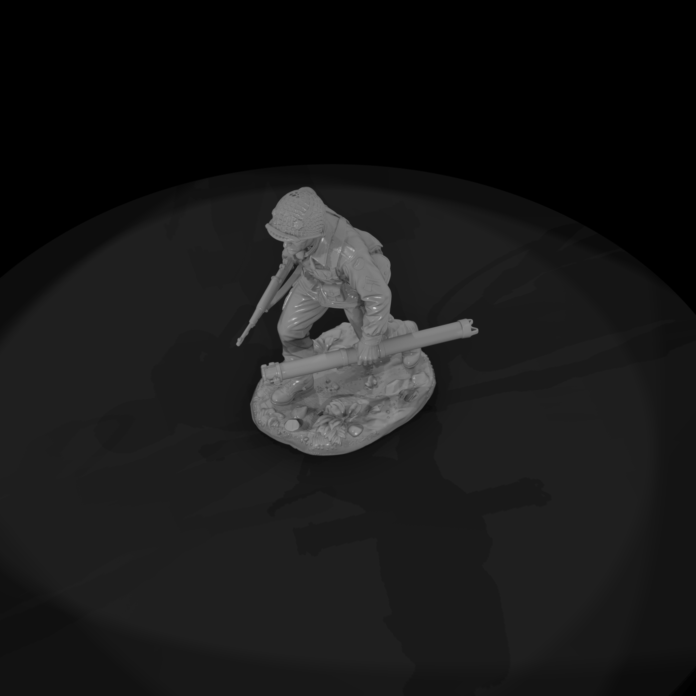 Ww2H 012 United States Army Combat Engineer