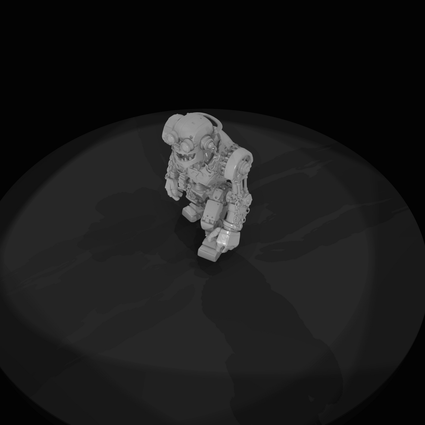Nightmare Clockwork Creatures The Clanking Brute