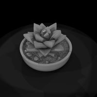 low-poly-monochrome-succulent-planter-3d-printable-050345 — thumbnail 7