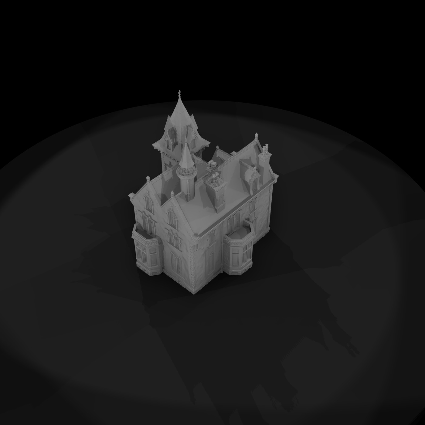 Victorian Gothic Mansion