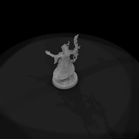 Elf Druid with Antlered Crown and Vine Staff — thumbnail 7