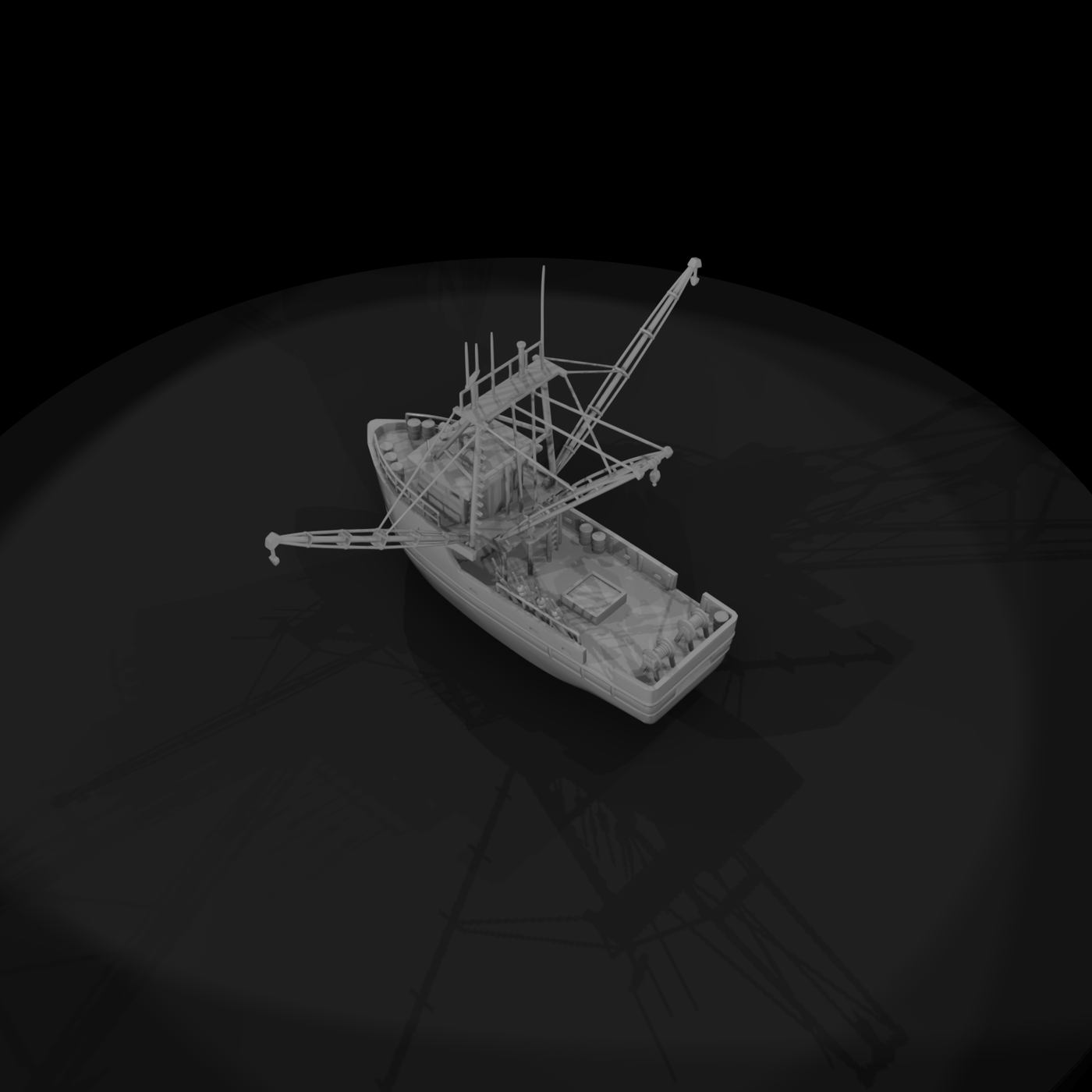 Deep Sea Fishing Boat