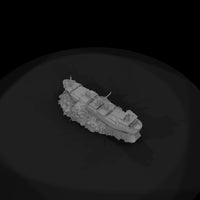 stylized-beached-cargo-ship-diorama-kit-ho-1-87-compatible-871105 — thumbnail 7