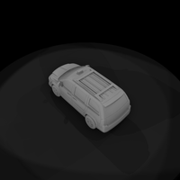 Stylized Caravan Taxi Minivan — thumbnail 8