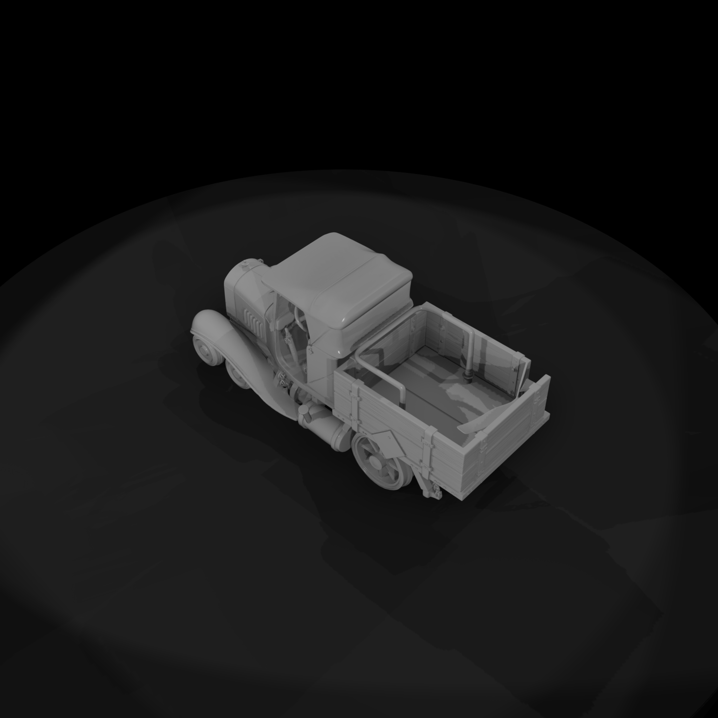 Vintage Military Cargo Truck