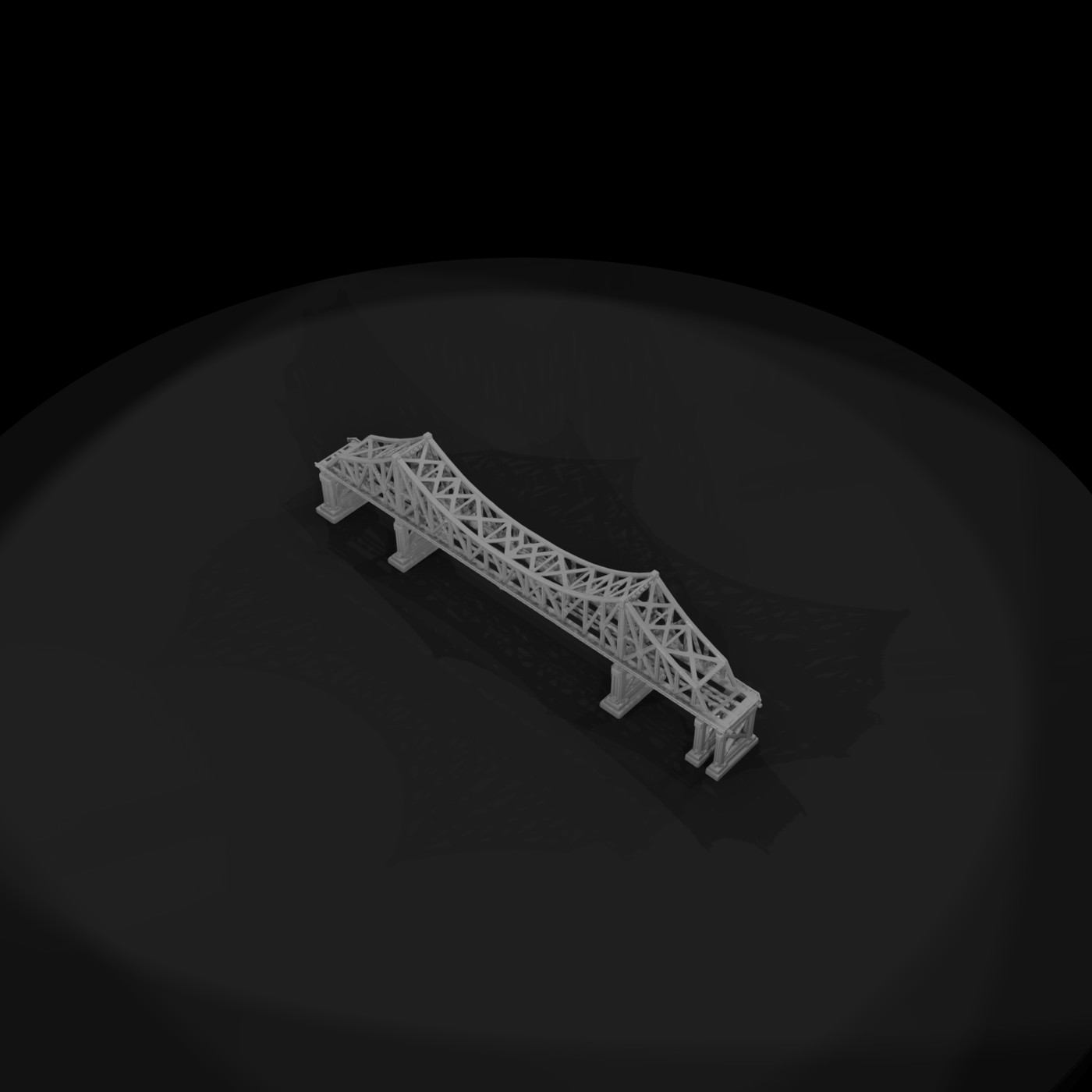 Rrs 007 Bridge Cantilever Truss Bridge