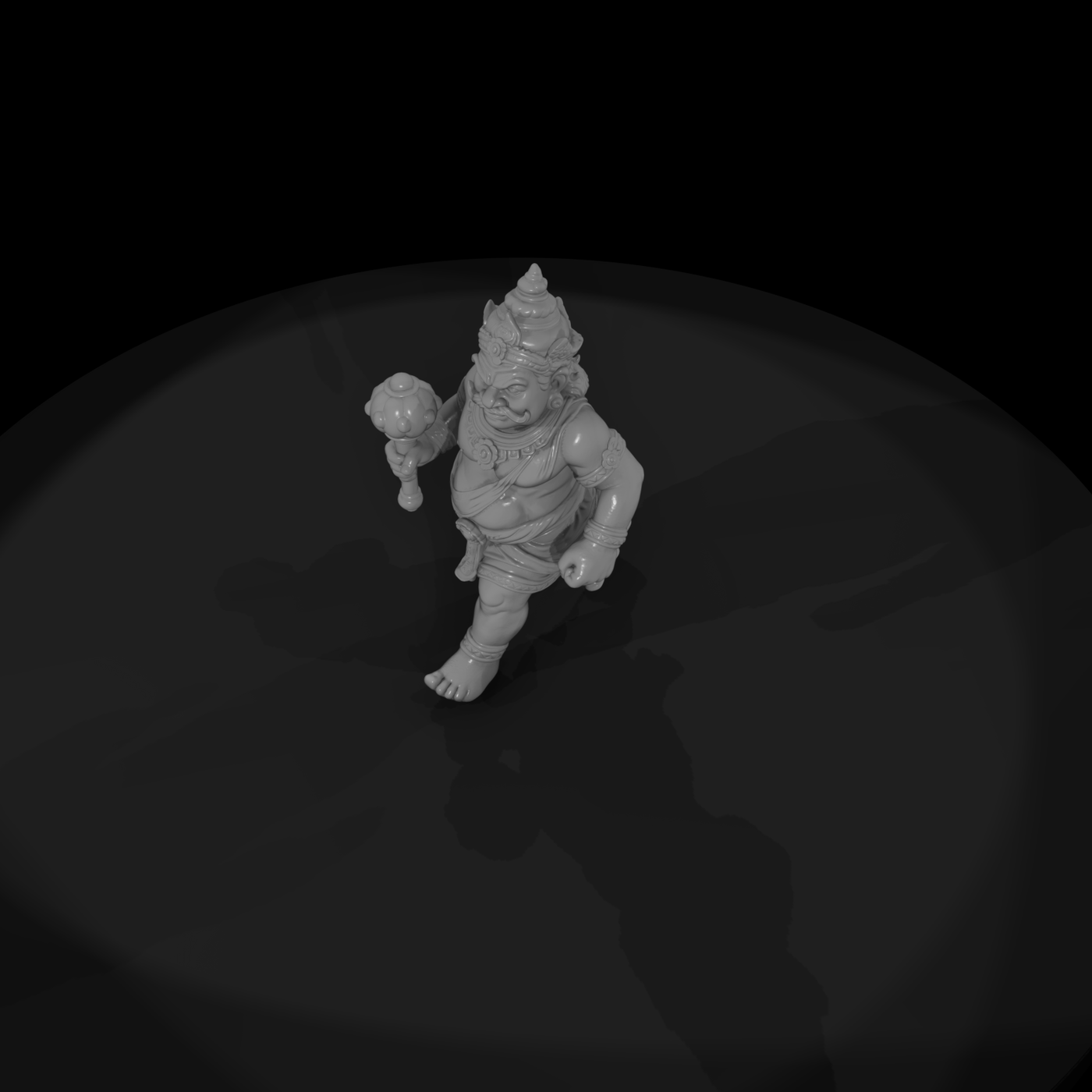 Myth 0434 Mythology Yaksha Miniature Figure