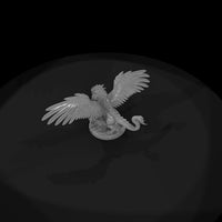stylized-fantasy-gryphon-3d-miniature-model-gpgy1t — thumbnail 6
