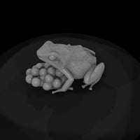 sculpted_3d_frog_with_egg_clutch_znvdpnwi — thumbnail 6