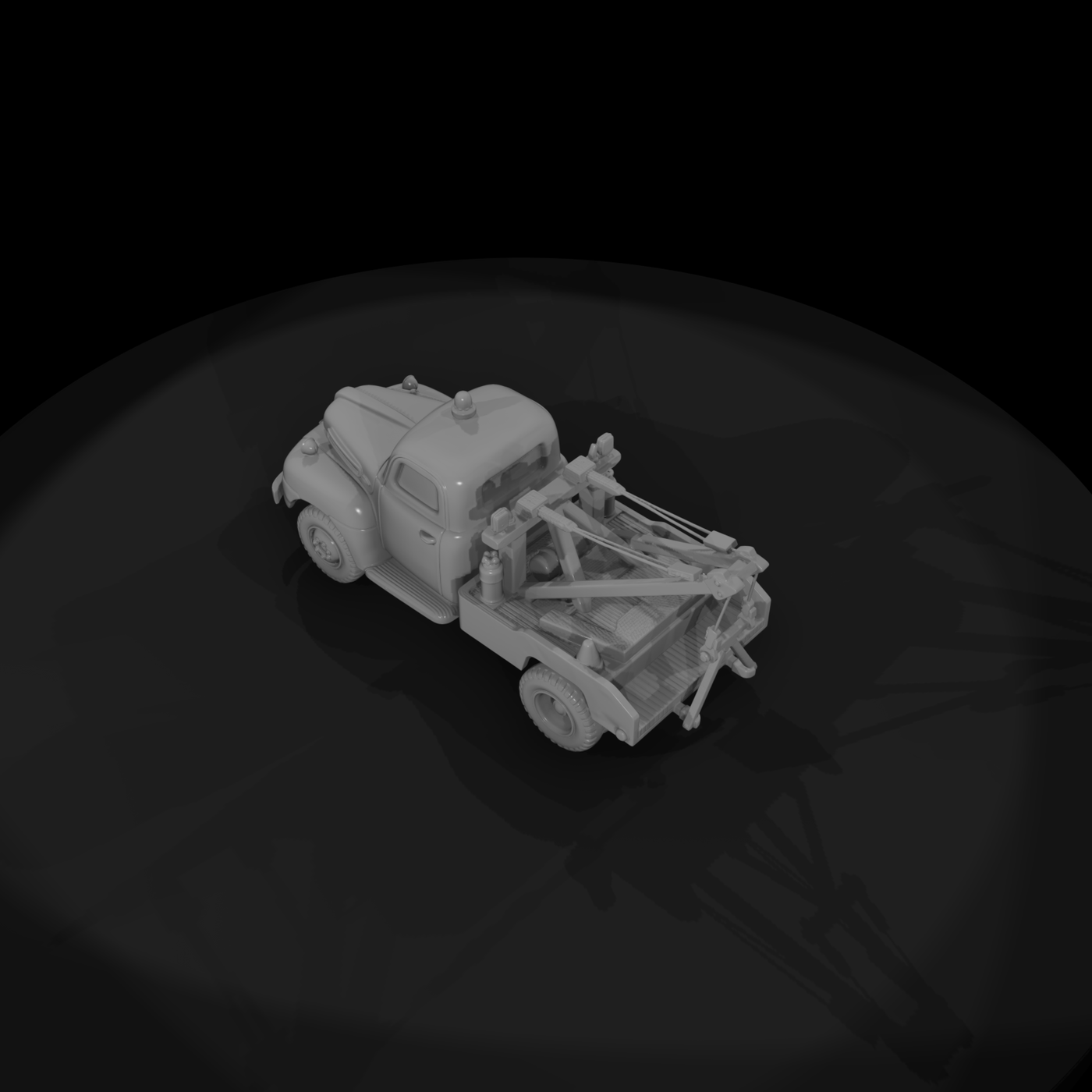 20260612 Weathered Tow Truck Model F1A5C46Aab