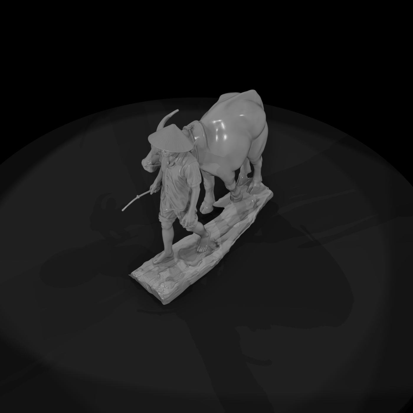 Vnh 083 Civilian Water Buffalo Herder Boy