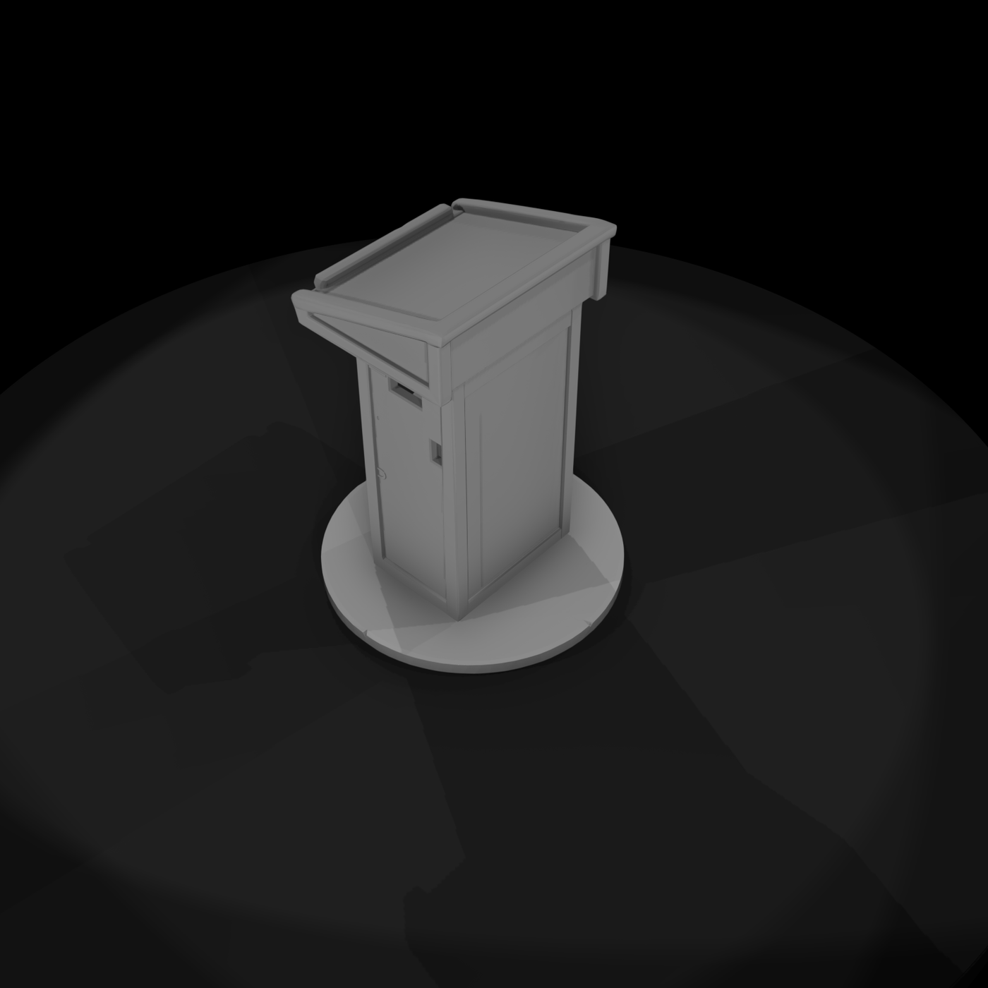 Restaurant Host Podium Stand